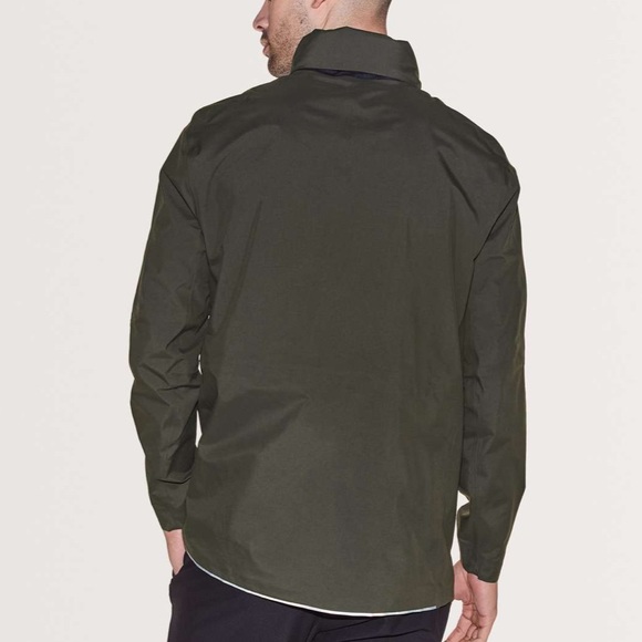 Lululemon Storm Field Jacket Dark Olive - Picture 2 of 8